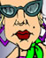 Plastic Surgery Cartoon/Joke link; thumb of woman who had plastic surgery