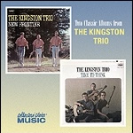 album cover for The Kingston Trio, New Frontier + Time To Think