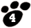 dog paw, 4