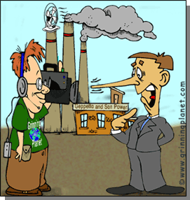 Cartoon Pollution Pics