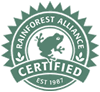 picture of Rainforest Alliance Certified label