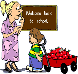 Funny Class Photos on Funny Cartoon Of Teacher On First Day Of School Looking At Kid Pulling