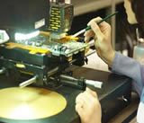 picture of manufacturing technician at work