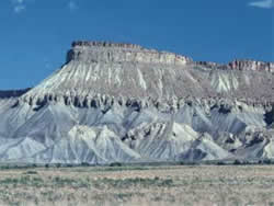 picture of mountains with shale