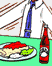 Spicy Food Joke link; thumb of food and hot sauce