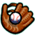 baseball mitt (callout for gag 1)
