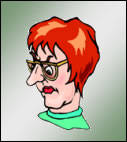 cartoon image of woman feeling insulted