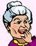 Funny Mom Quotes link; thumb of older mother