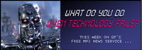 futuristic terminator scene; text says WHAT DO YOU DO WHEN TECHNOLOGY FAILS?
