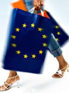 picture of consumer with shopping bag