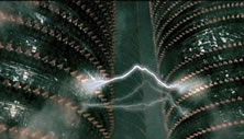 picture of pod towers from The Matrix