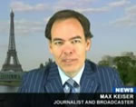 photo of Max Keiser on TV