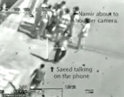 group of Iraqi civilians and Reuters reporters just before they were gunned down by a US military helicopter