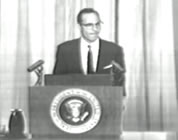 funny CIA video link; thumb of CIA spokesman at lectern
