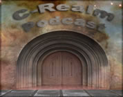 ancient-looking gates; click to go to audio page at external site; opens in new window