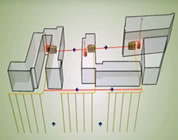 green building video link; thumb of image of geothermal heating/cooling system for apartment complex