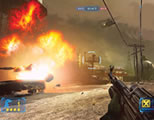 funny gaming video link; thumb of violent video game screen