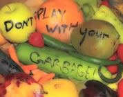 videos about food waste link; thumb of vegetables