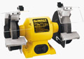 image of Dewalt Bench Grinder, 6-inch, heavy-duty; click to view on Amazon dot com